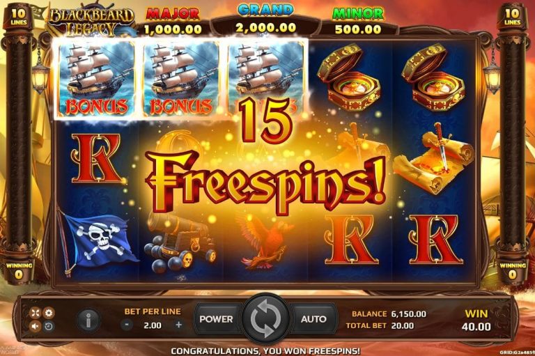 slotxo blackbeard legacy 15freegame