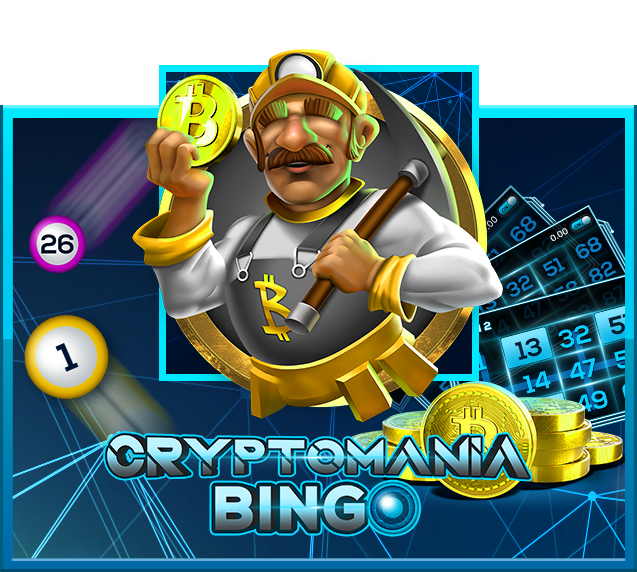joker gaming Cryptomania bingo in