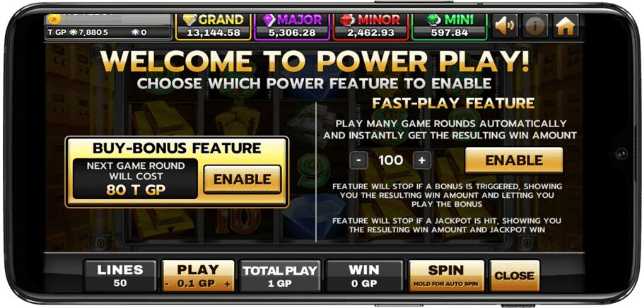 Fast Play Feature เกมสล็อต