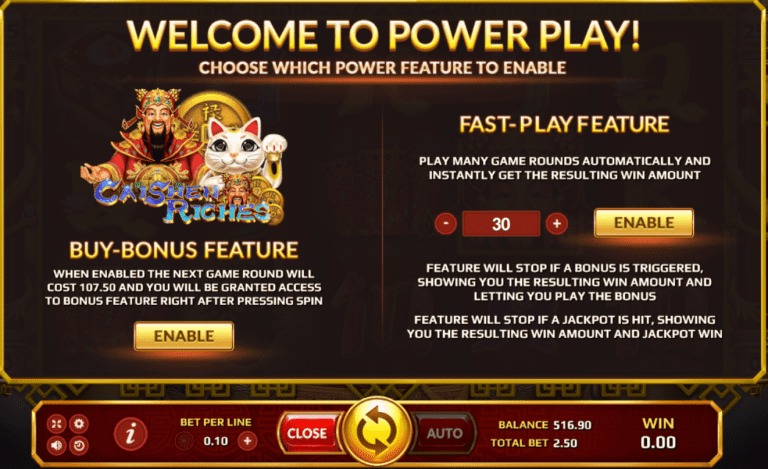 แนะนำขั้นตอนการซื้อ Fast Play Feature